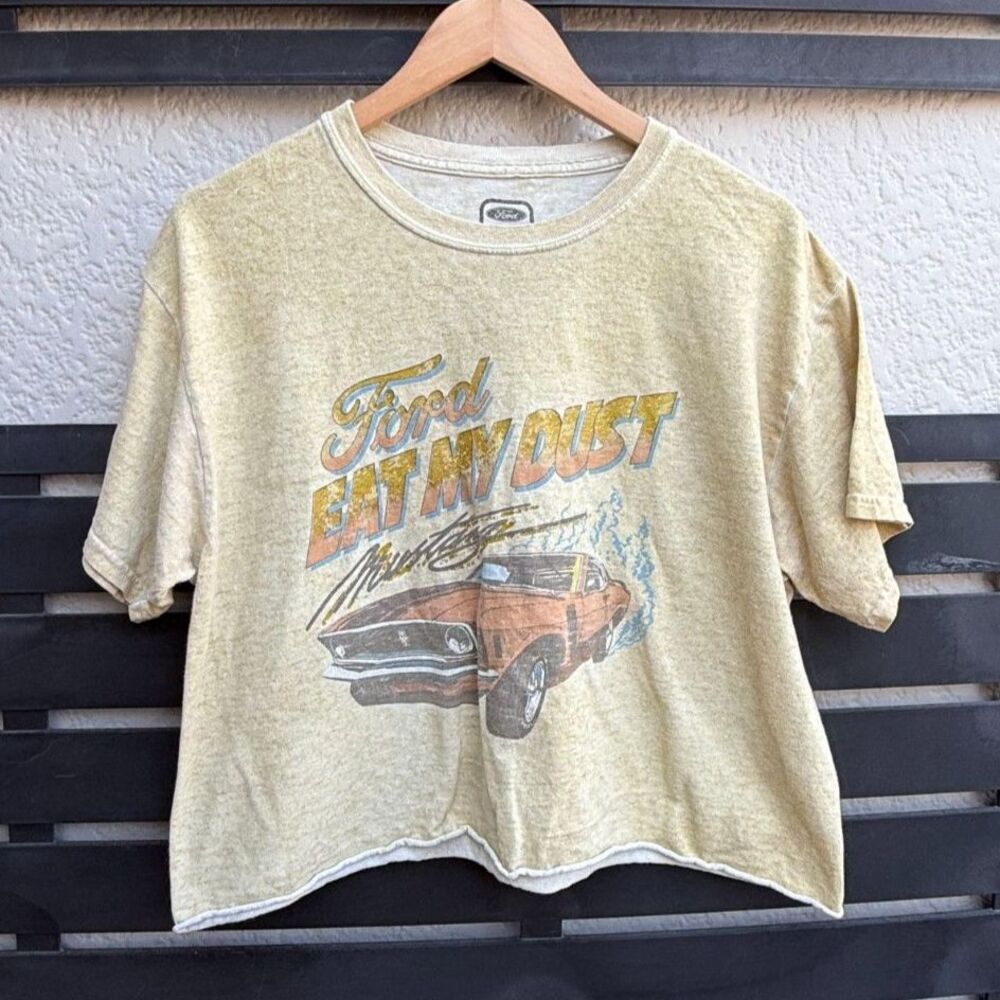 Ford Beige Graphic Tee - Short Sleeve